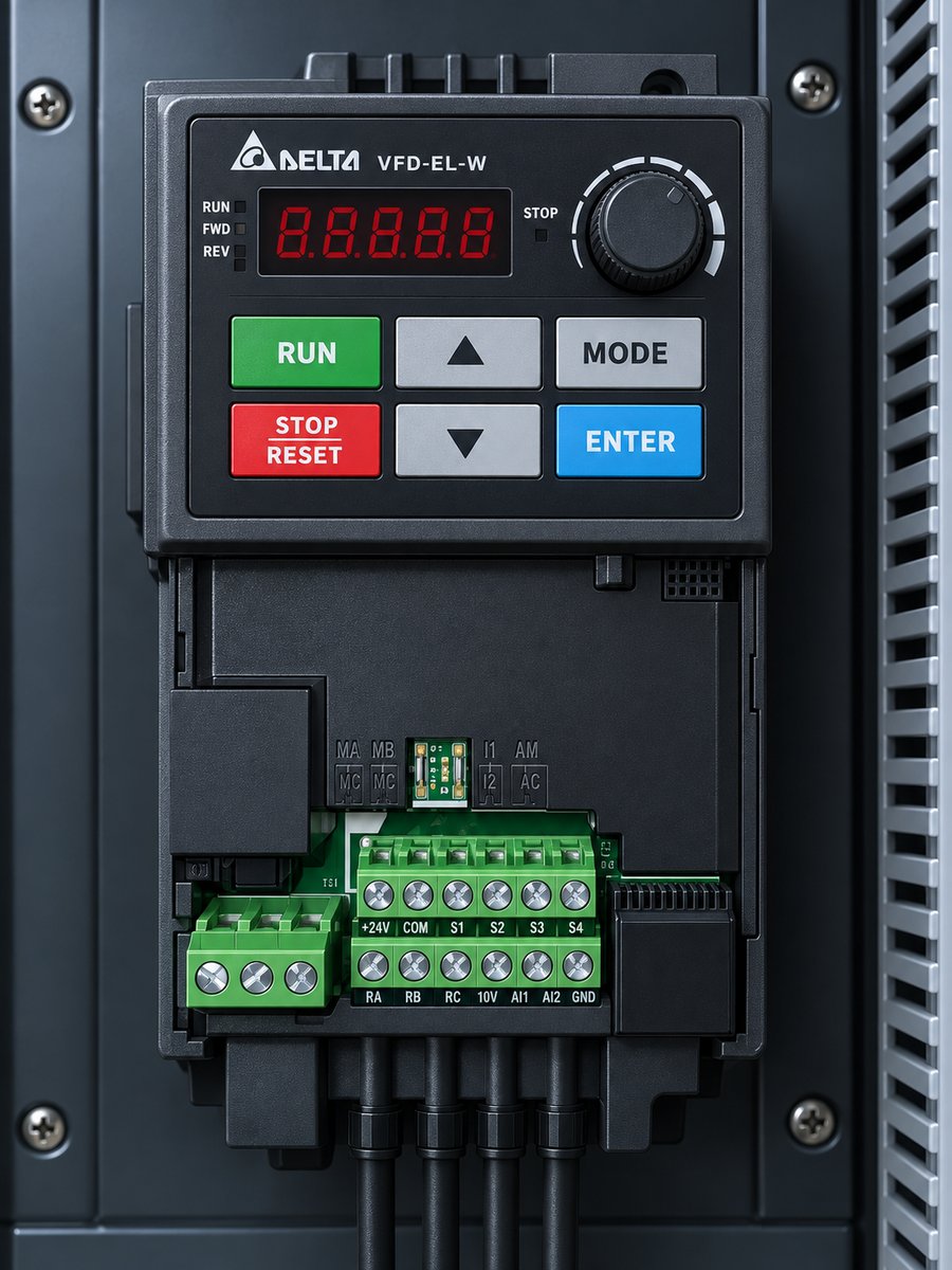Delta VFD-EL-W variable frequency drive